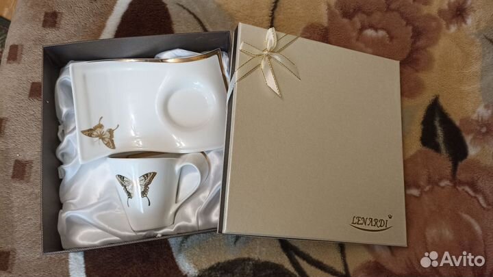 Чашка с блюдцем