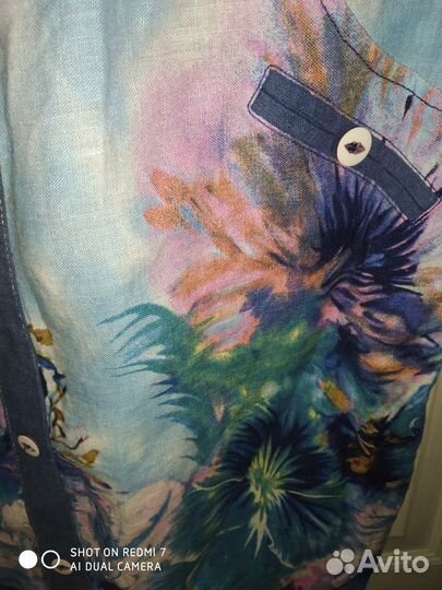 Платье женское 48 50 лен