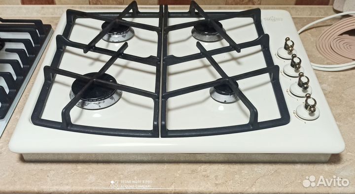 Газовая варочная панель 4 конфорки гефест
