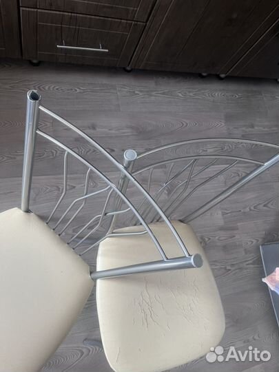 Стулья кухонные мягкие бу 2 шт