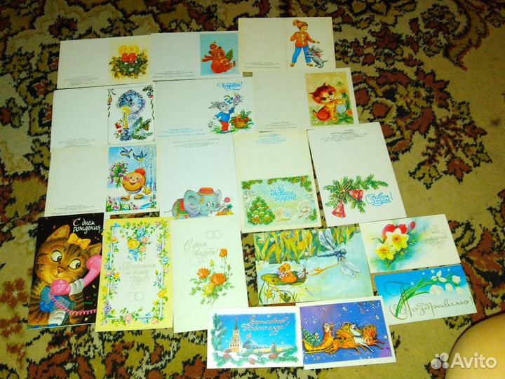 Наборы открыток (советское время)