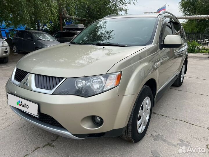 Mitsubishi Outlander 2.4 CVT, 2008, 180 000 км