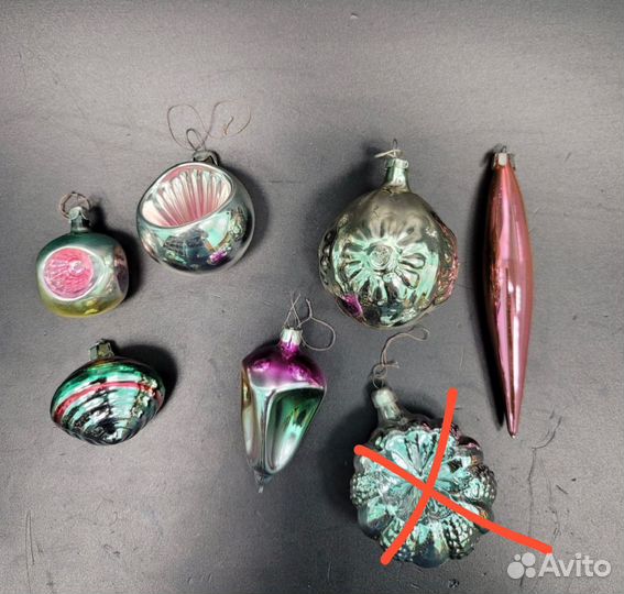 Елочные игрушки СССР