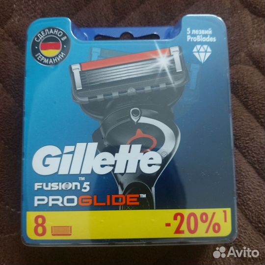 Оригинальные Кассеты gillette fusion 5 proglide