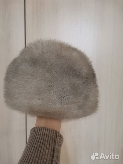 Шапка норковая женская