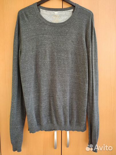 Пуловер мужской темно-серый Diesel