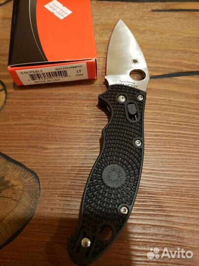 Нож складной spyderco manix 2