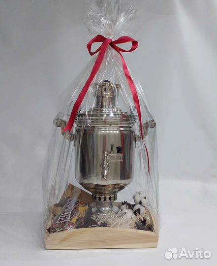 Новый тульский самовар дровах для подарка Оригинал