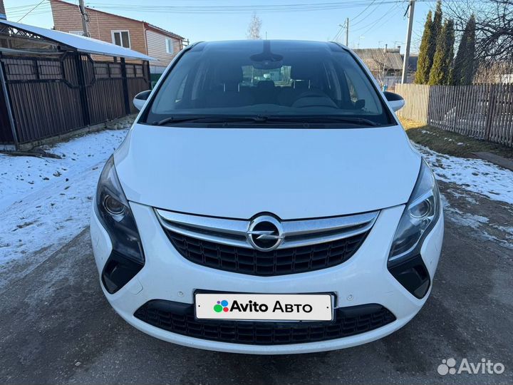 Opel Zafira 1.4 AT, 2013, 222 000 км