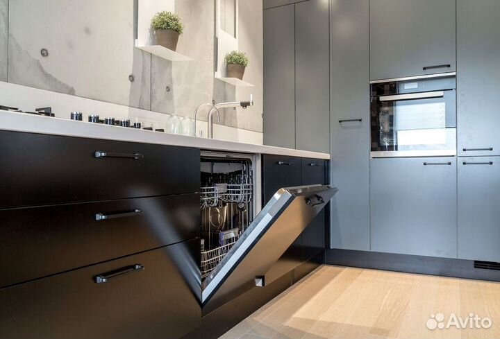 Кухонный гарнитур в стиле минимализм