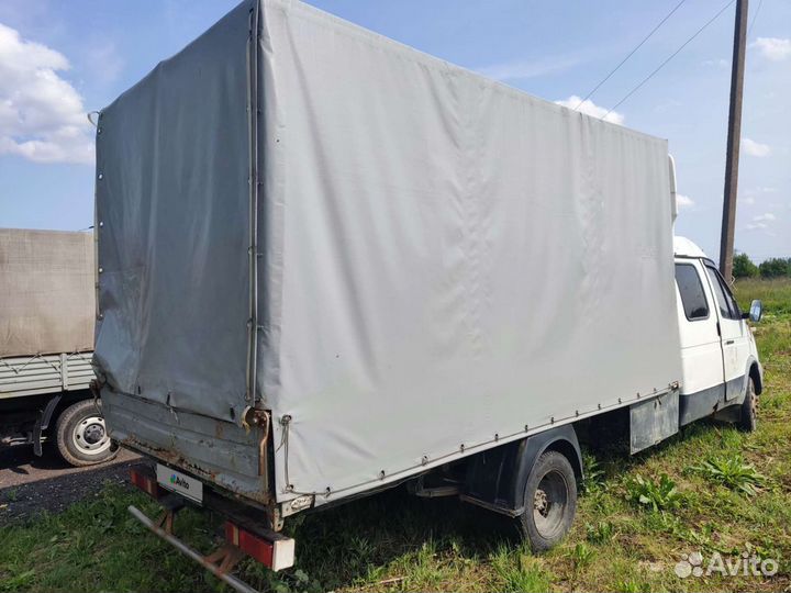 ГАЗ ГАЗель 33023 2.9 МТ, 2003, битый, 154 055 км