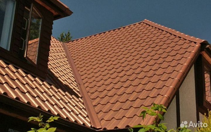 Мягкая металлочерепица