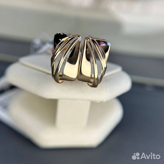 Золотые серьги женские 585 золото