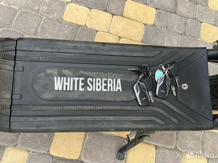 Электроскутер white siberia mini R 2.0 1200W RED