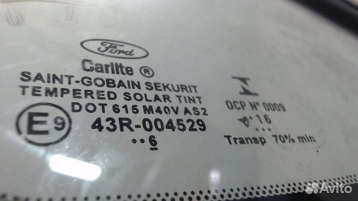 Стекло кузовное боковое Ford Fusion 2017- USA, 201