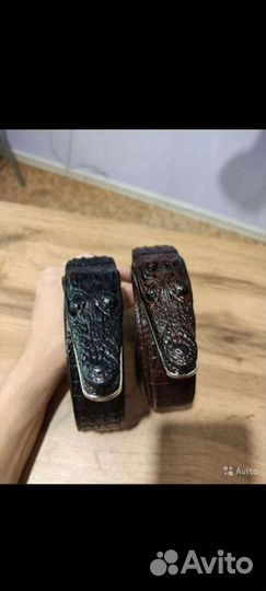 Мужские кожаные ремни