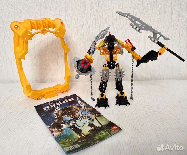 Lego bionicle toa 8912, 8913
