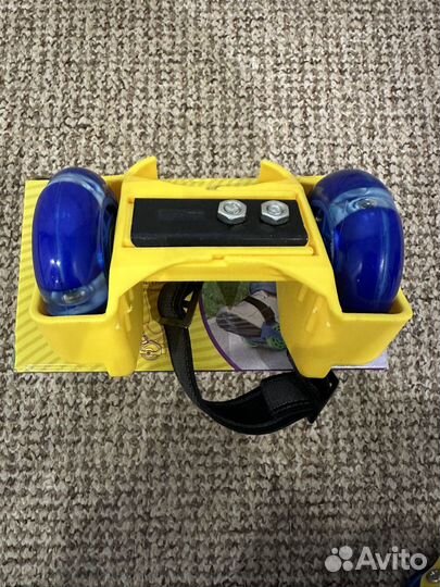 Роликовые колеса на обувь (новые)