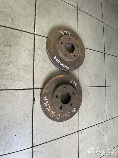 Тормозной диск передний Nissan Primera P12