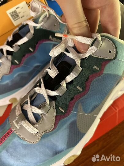 Nike React Element 87 blue найк оригинал реакт