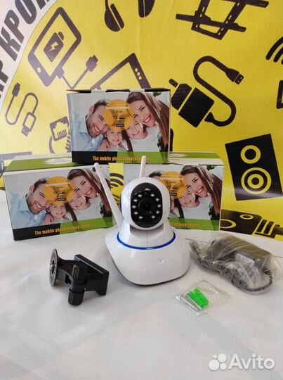 Wifi камера поворотная в помещение №1