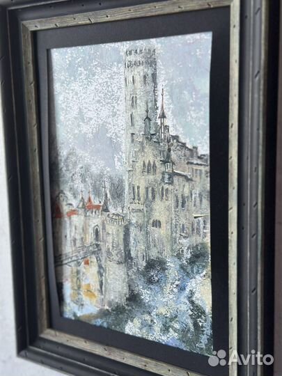 Картина маслом «Замок в Германии» 21х30