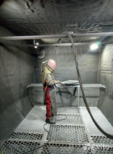 Пескоструйная обработка с выездом