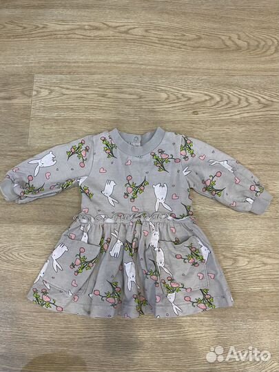 Вещи пакетом на девочку 68-74