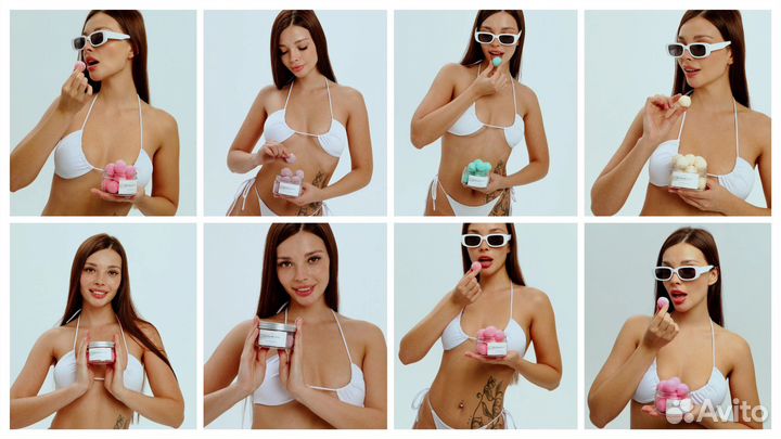 Сборная съемка на модели, фотограф для вайлдбериз