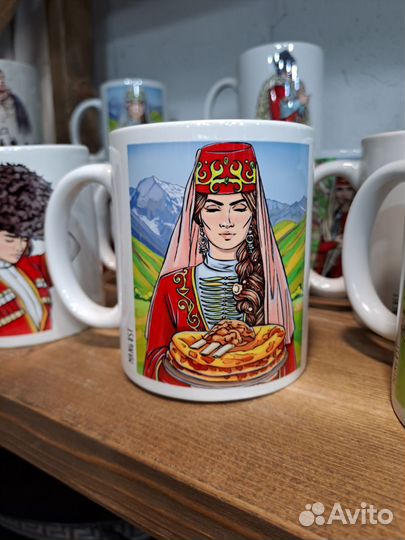 Кружка керамическая