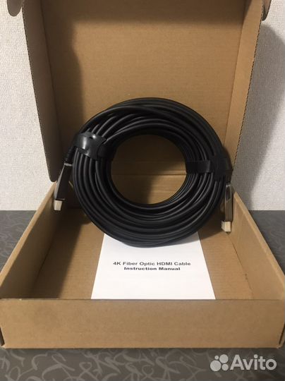 Hdmi кабель v.2.0 10м, 20м, 30м, 50м 4K оптический