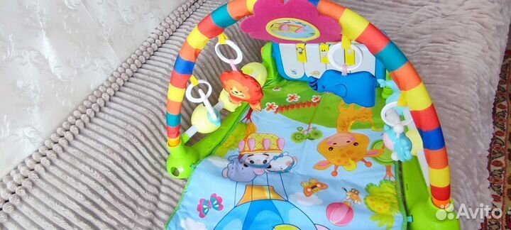 Развивающий коврик музыкальный Б/у