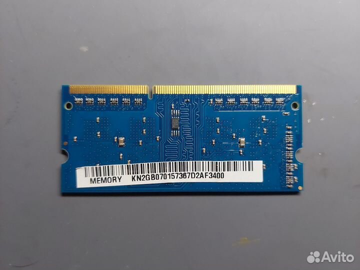 Оперативная память Kingston 2GB DDR3L 1600mhz