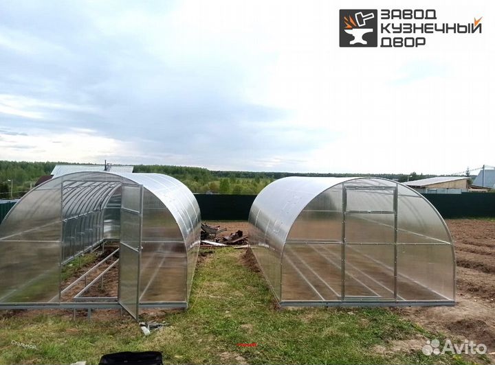 Теплица с сборкой 3х6