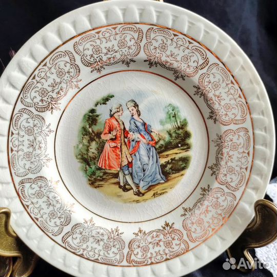 Антикварныхе Тарелки Barratts Of Staffordshire