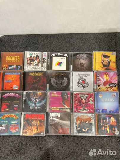 Рок диски CD и PM3
