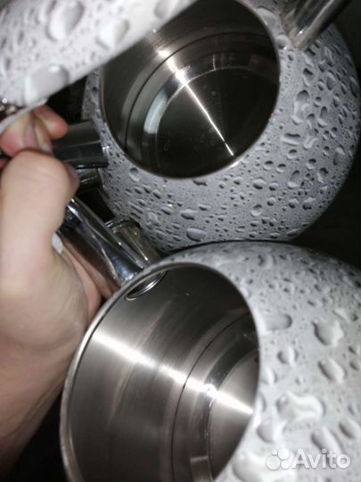 Новый чайник 3л, эмалированная сталь