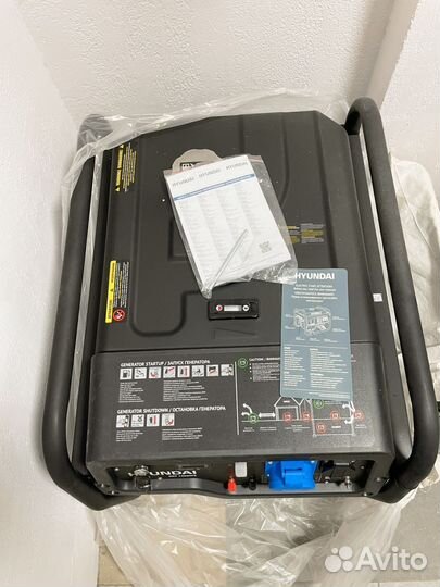Генератор бензиновый hyundai 10000 fe