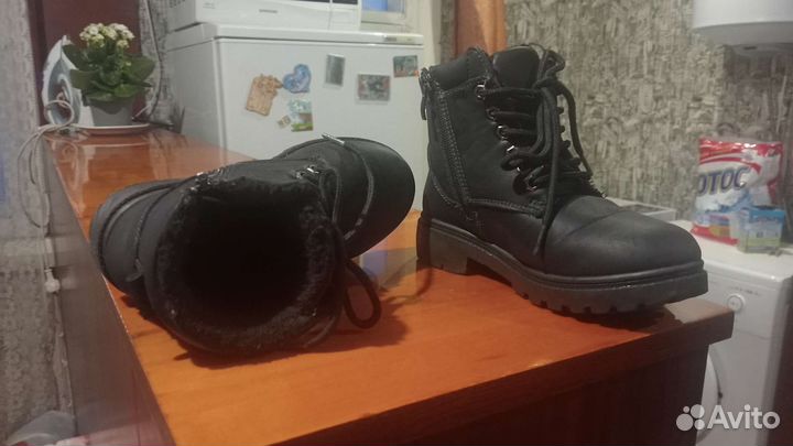 Ботинки зимние детские 25