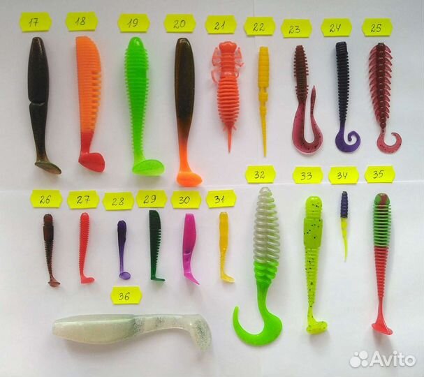Силиконовые приманки (реплики) хищник