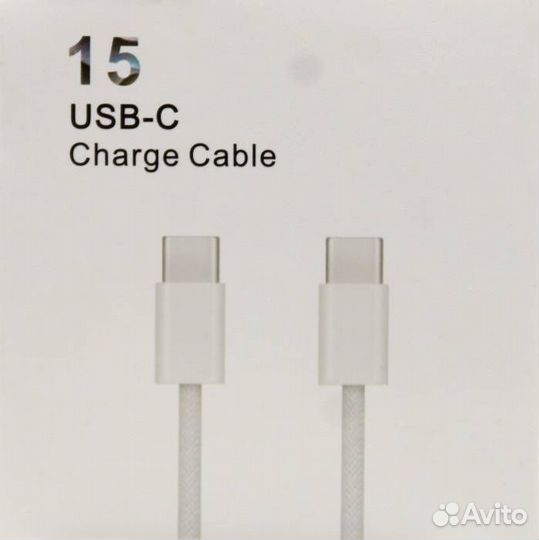 USB Кабель для Apple/iPhone i15, PD20W (кабель для