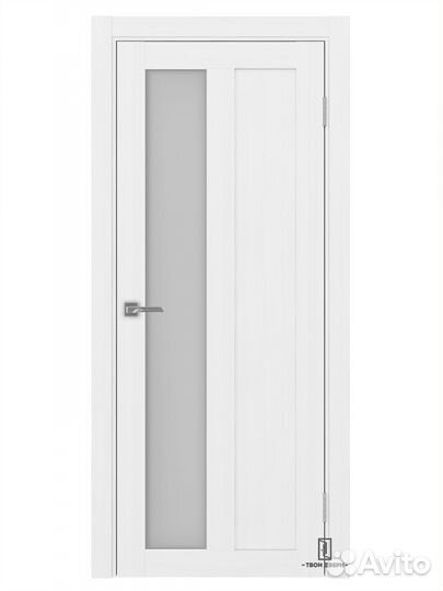 Дверь межкомнатная Оптима Порте 521.21, дуб серый