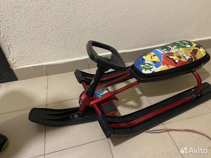 Детский снегокат бу