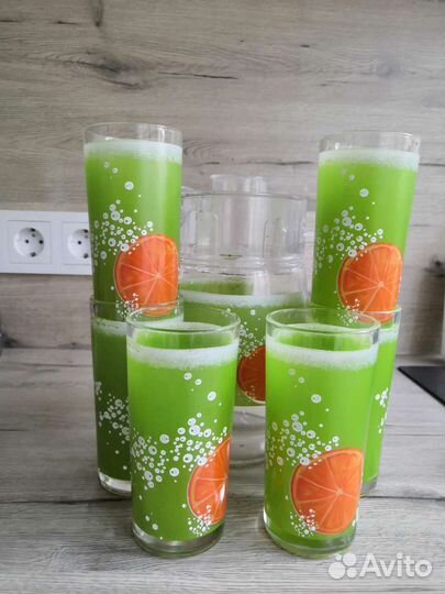 Набор кувшин и стаканы