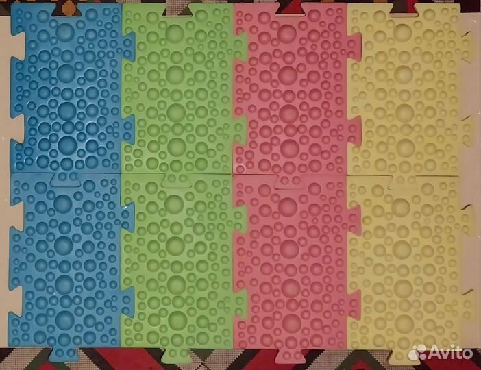 Массажный коврик.Коврик пазл ортопедический
