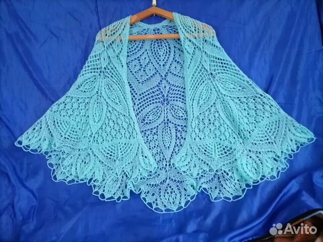 Шаль ручной работы