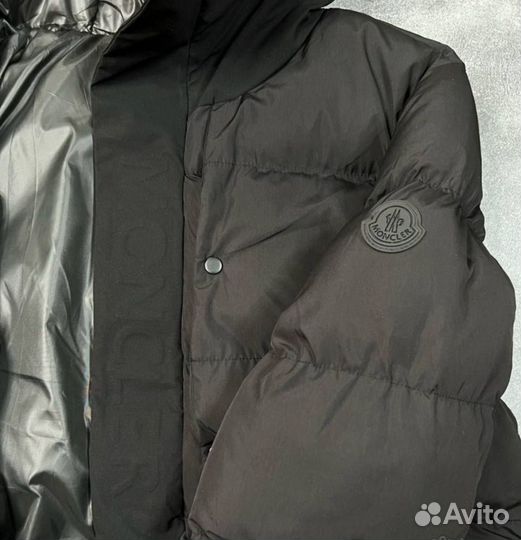 Пуховик зимний moncker черный