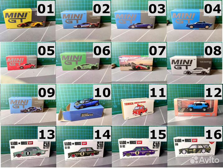 Коллекционные модели в масштабе 1:64