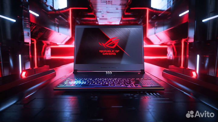Ноутбук Asus Rog 2K 165Hz i5 13500/16/1tb/RTX 4060