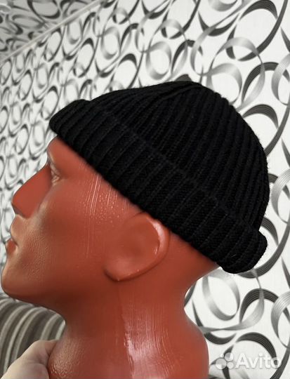 Шапка вязаная бини